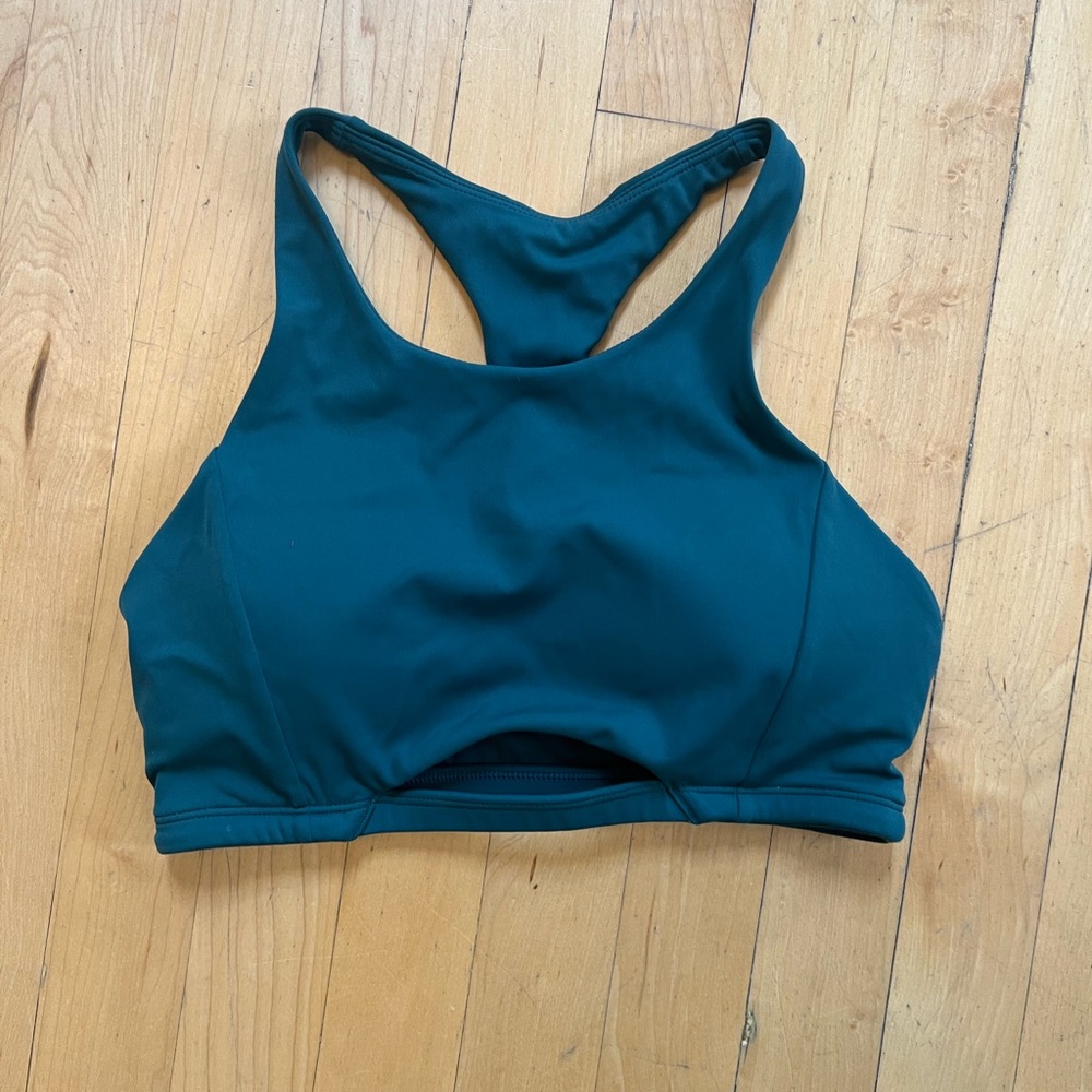 Alphalete pulse sports bra- Teal